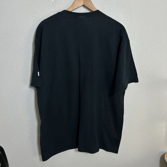 VTG Y2K Nike Tuned Air T-Shirt Mens XL Black Short Sleeve 3D Graphic - Picture 3 of 7